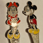 Disney hopealusikat (925) Mikki ja Minni (n.68g) - pikkukuva 2