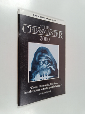 Siegbert Tarrasch : The chessmaster 3000 - Owners manual