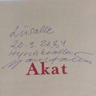 Markku Hattula : Akat (signeerattu, tekijän omiste) - pikkukuva 3