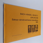 Bach-Händel-Schutz-juhlavuosi Saksan demokraattisessa tas... - pikkukuva 1