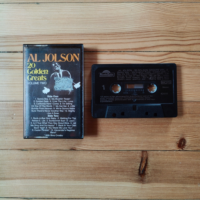 Al Jolson - 20 Golden Greats Volume Two c-kasetti