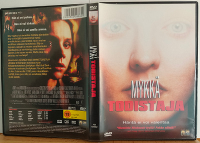 Mykkä Todistaja - Mute Witness, suomi-julkaisu, R2