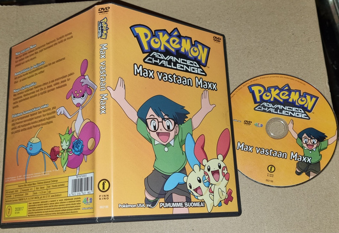 DVD Pokemon dvdt Naarmuja