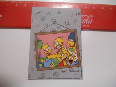 K16 Topps Simpsons purkkatarra # 10