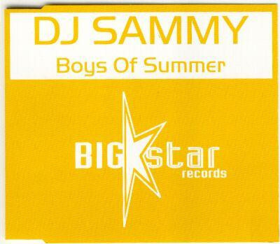 DJ Sammy - Boys Of Summer (CD) Maxi-single