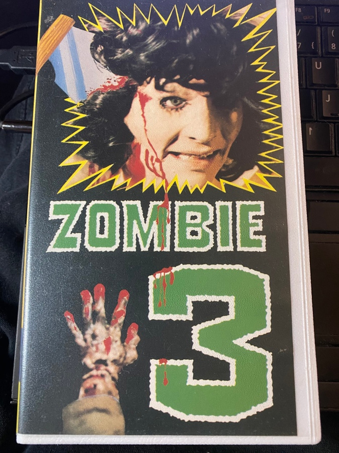 Zombie 3 (Burial Ground) Hollanti VHS