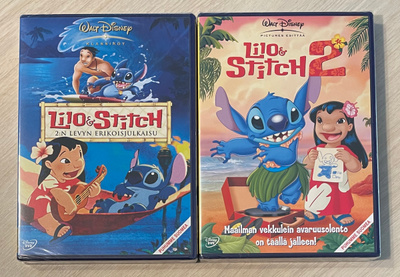 Walt Disney: Lilo & Stitch 1&2 (3DVD) suomipuhe (UUSI)