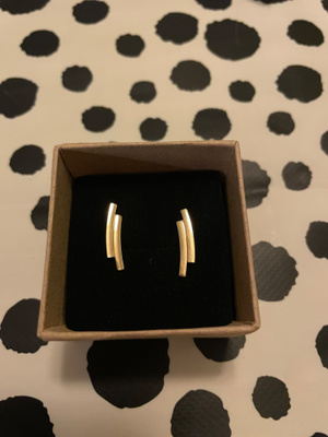 Kultaiset korvakorut ”kiipijä” 14K