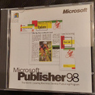 Microsoft Publisher 98 ohjelmisto CD-ROM +Teach yourself Pub - pikkukuva 3