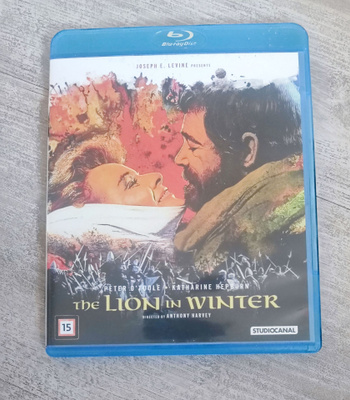 The Lion in Winter BLU-RAY Peter O'Toole Katharine Hepburn