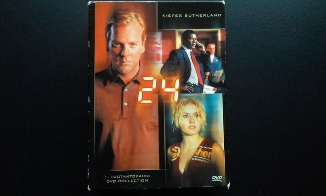 DVD: 24 - 1 kausi (Kiefer Sutherland 6xDVD)