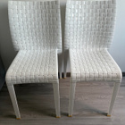 KARTELL AMI AMI 2 KPL VALKOISIA TUOLEJA - pikkukuva 1