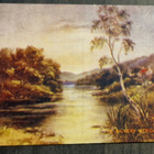 THE SILVERY STREAM 5607, taidemaalaus kulkematon postikortti - pikkukuva 1