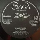 Charlie Parker – Vol 2 'Be Bop', LP - pikkukuva 3