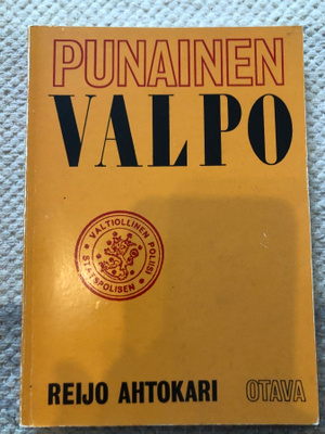 Ahtokari: Punainen ValPo. 1969. 1.p.