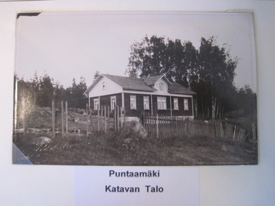 VANHA Postikortti Lieto Puntaamäki 1920-l