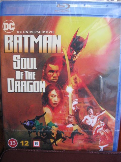 BATMAN SOUL OF THE DRAGON BLU-RAY
