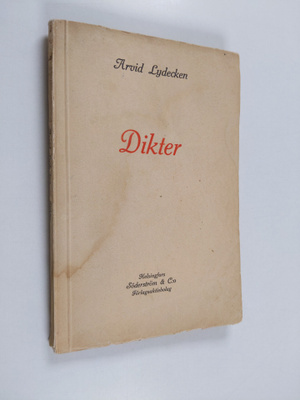 Arvid Lydecken : Dikter