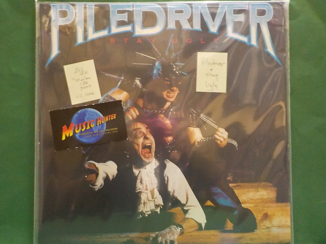 PILEDRIVER - STAY UGLY - CAN86 1ST.PRESS LP EX/EX