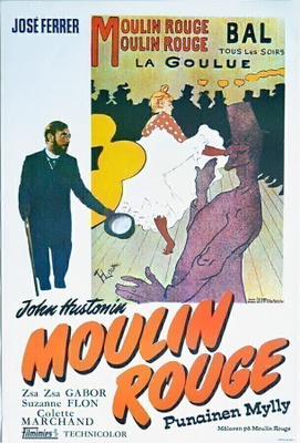 Elokuvajuliste: Punainen Mylly (John Huston)