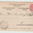 Postikortti Karhulasta Tampereelle 1905 (R) - pikkukuva 1