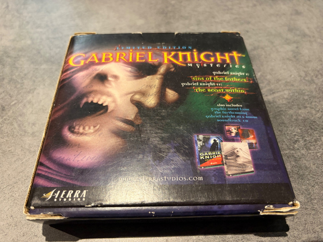 Gabriel Knight 8 cd:n julkaisu