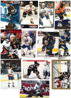 12 x MIKE PECA Sabres Canucks Islanders