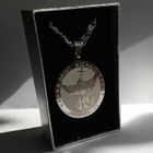 Arkkienkeli Mikael Amuletti (Stainless Steel) - pikkukuva 3