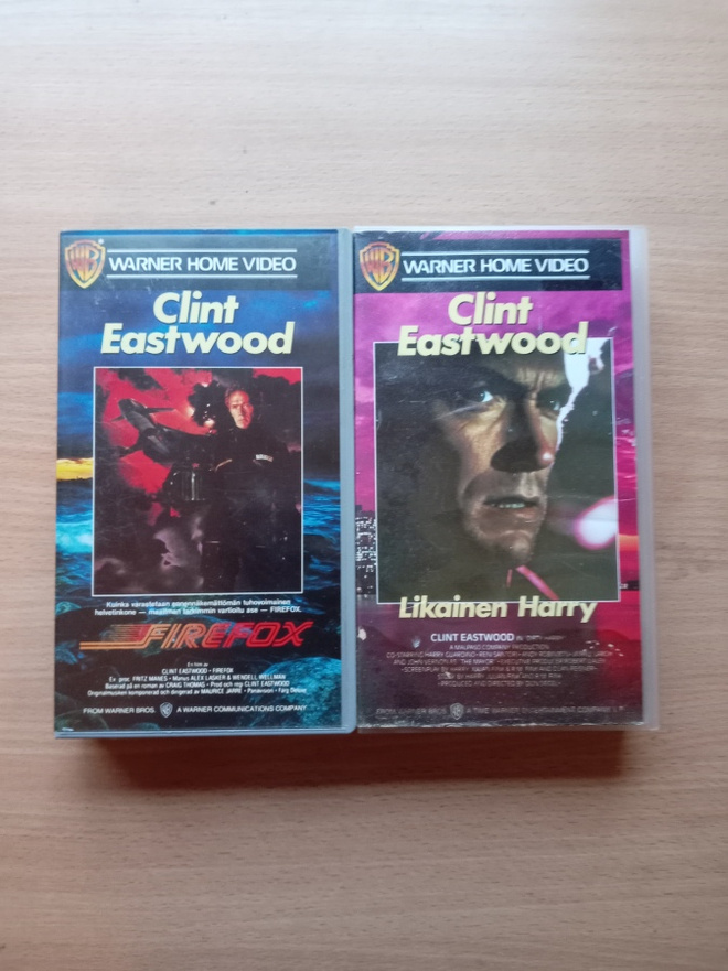 Firefox/Likainen Harry (clint eastwood) vhs