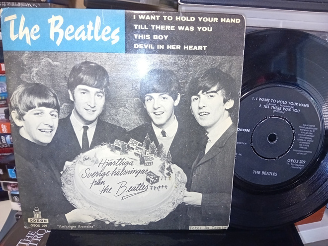 7" EP The Beatles  : I Want to Hold Your Hand + 3