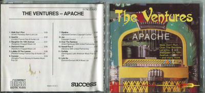 THE VENTURES . CD-LEVY . APACHE