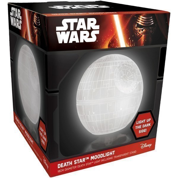 STAR WARS DEATH STAR MOODLIGHT	(13 190)	lamppu n.20cm,usb ka