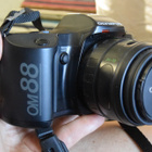 Olympus OM88 filmikamera musta - pikkukuva 3