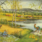 kortti Eläin ja lapsikin - erilaisia taidekortteja - pikkukuva 1