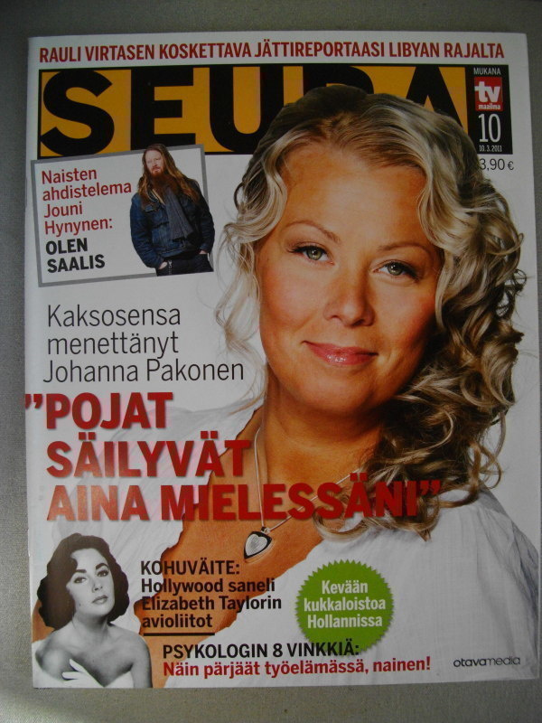 Seura lehti Nro 10/2011 (16.3)