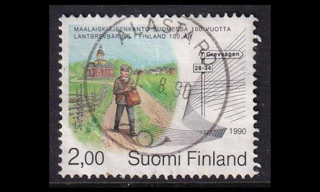 1110 o Maalaiskirjeenkanto Alastaro 31.8.90 (1990)