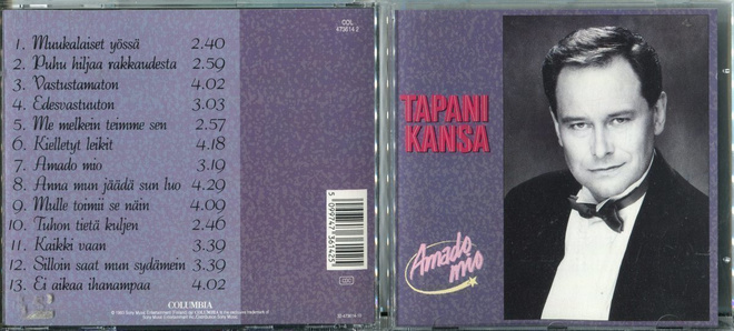 TAPANI KANSA . CD-LEVY . AMADO MIO