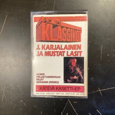 J. Karjalainen ja Mustat Lasit - Poko klassikot C-kasetti