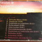 Rautsi & Peppermintsit - Groucho CD - pikkukuva 2