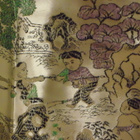 Iso hopeanvärinen pöytäliina, kaunis kuvitus198cm x 146cm - pikkukuva 3