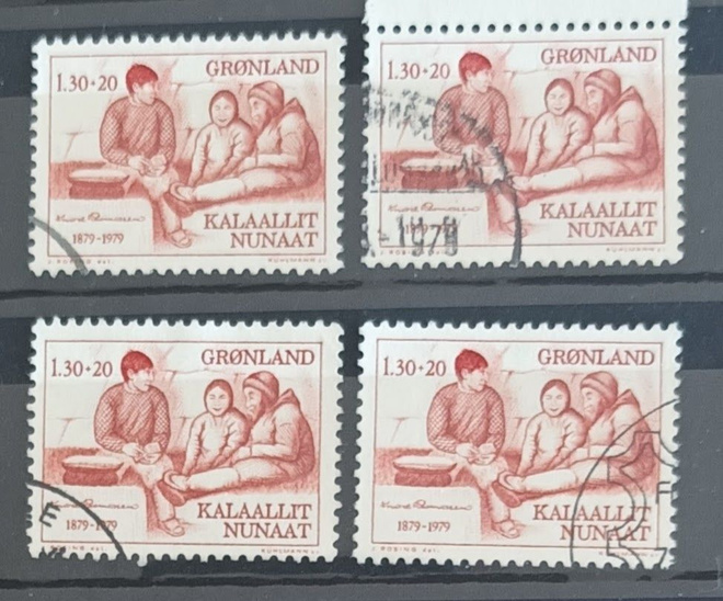 Grönlanti:100 v. Knud Rasmussenin syntymästä, Mi 116,1979 o