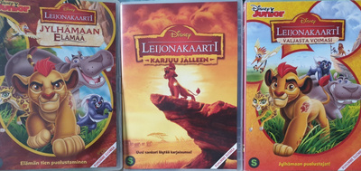 Leijonakaarti koko sarja 3 DVD