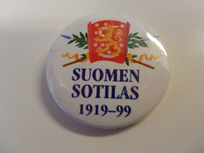 Suomen Sotilas   80  vuotis  juhlamerkki