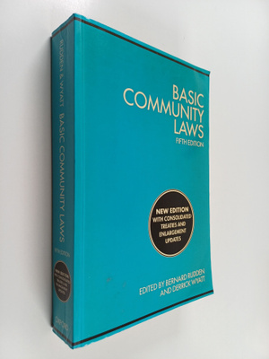 Bernard Rudden ym. : Basic Community Laws