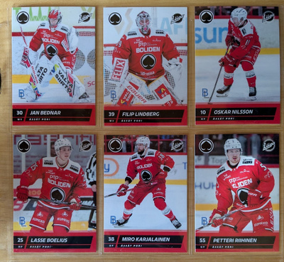 2025-26 Blueline Series 2 Ässät Team Set 12 korttia (373-384