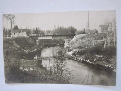 VANHA Postikortti Rajajoki 1936