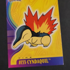 Cyndaquil #155 Pokemon 2001 Blue Topps Johto Champions - pikkukuva 1