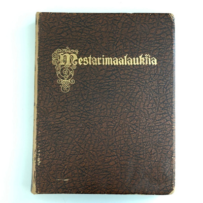Edv. Richter : Mestarimaalauksia