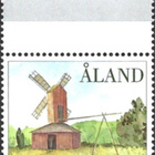 Ål 2001 Tuulimyllyt 20,00 mk välilöpari numero ** LaPe 194 - pikkukuva 1