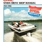 OMC Stern drive shop manual 1964-86. - pikkukuva 1
